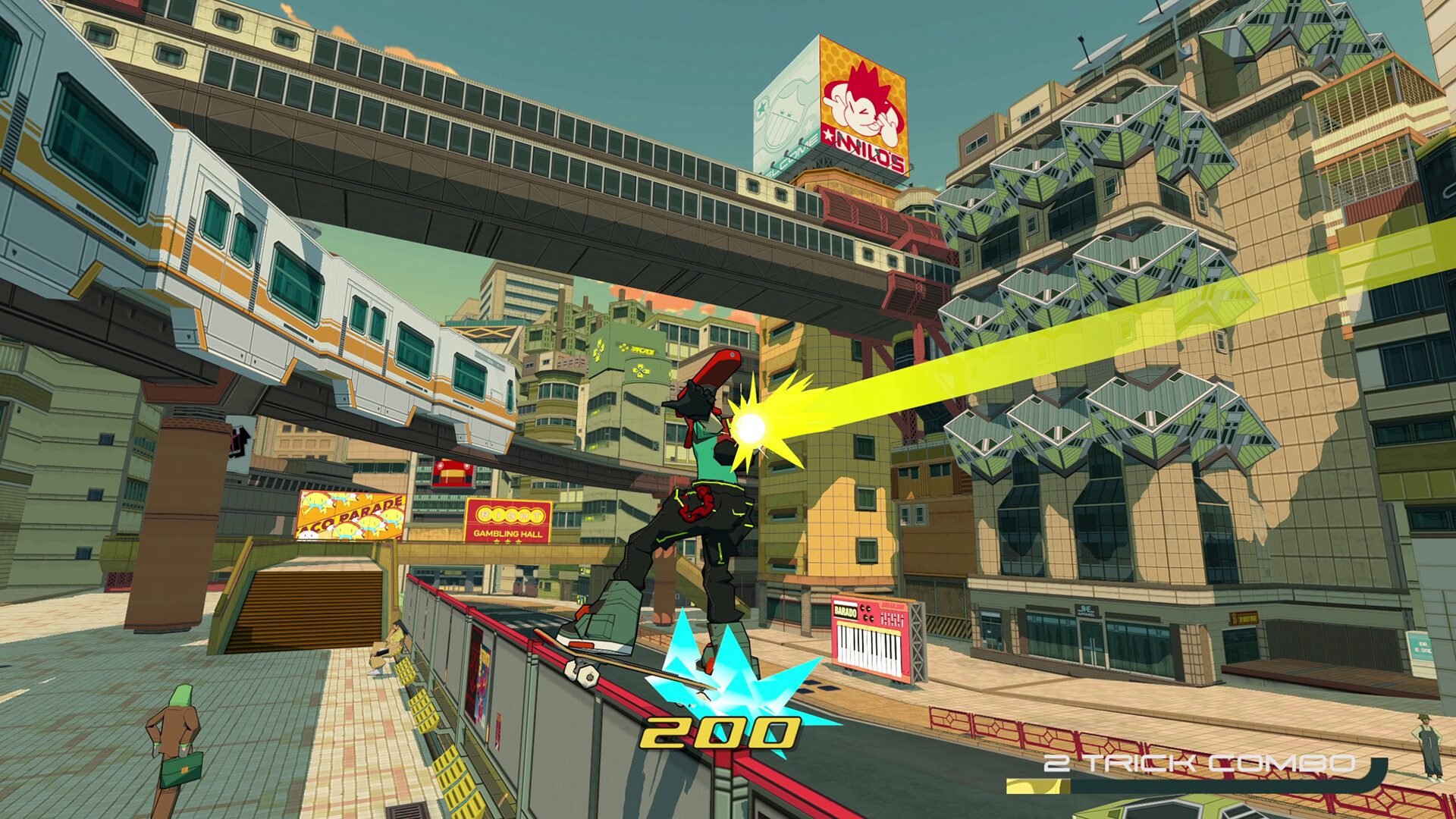 Bomb Rush Cyberfunk - скриншот игры 1