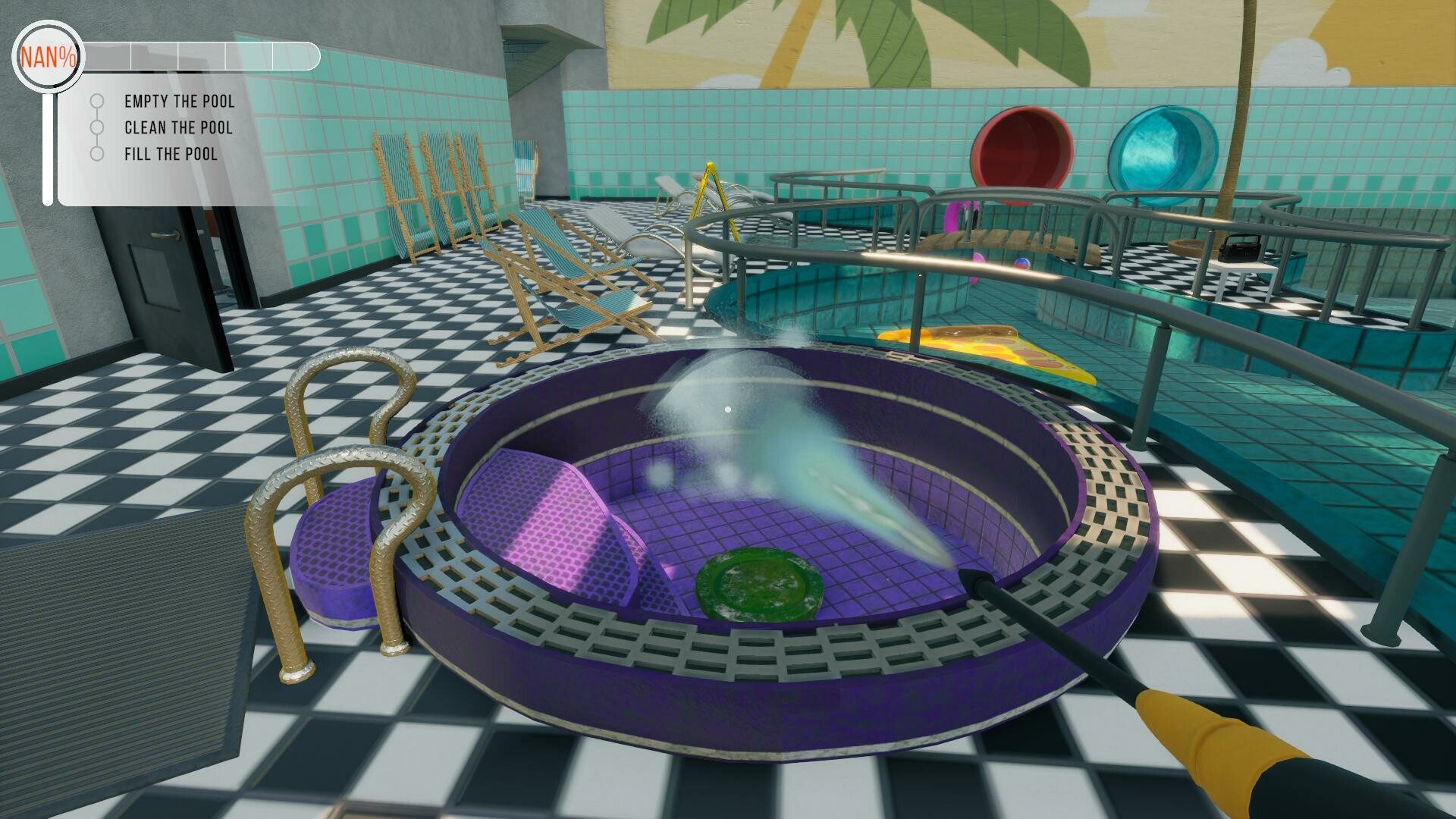 Pool Cleaning Simulator - скриншот игры 2
