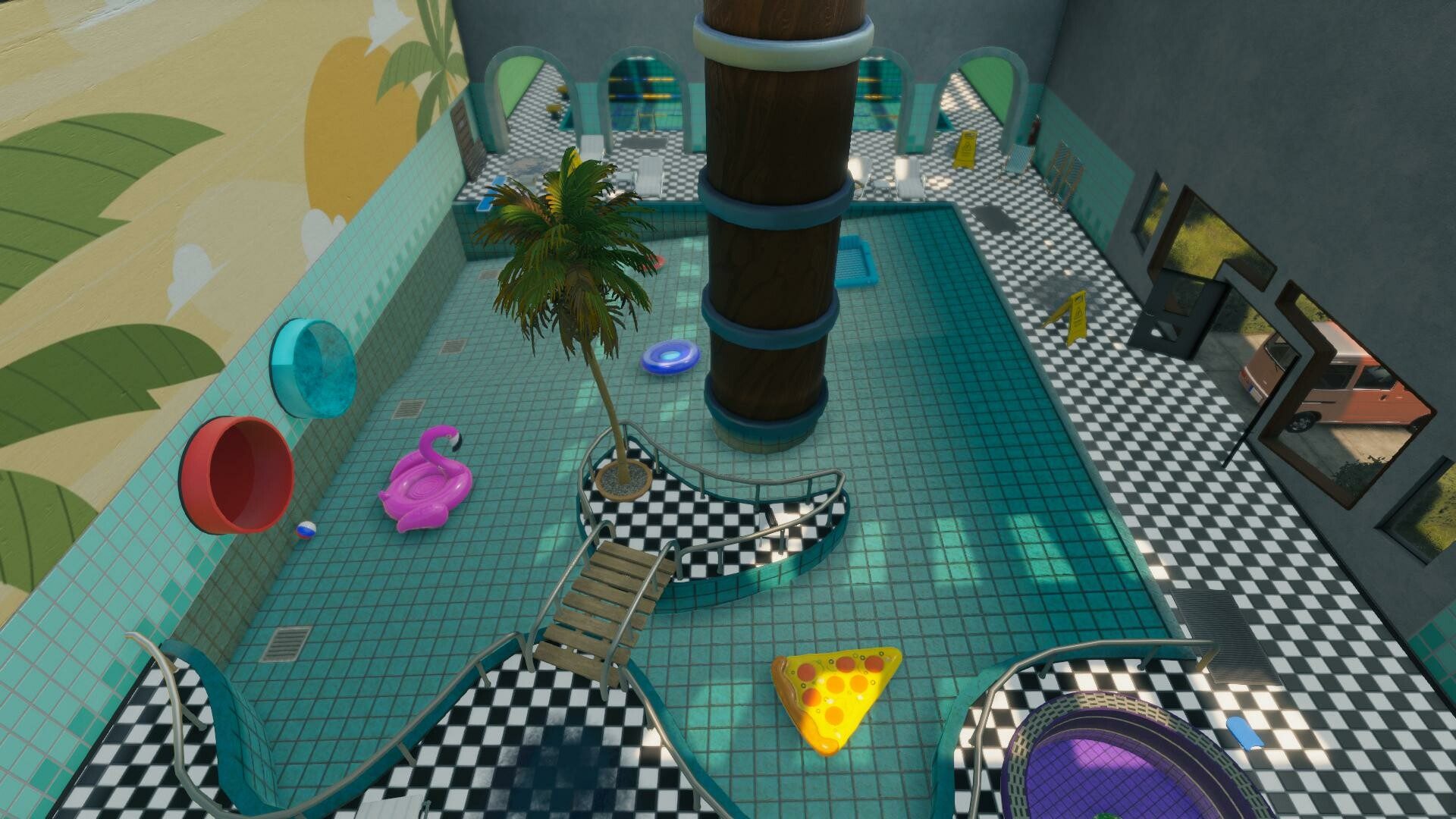 Pool Cleaning Simulator - скриншот игры 5