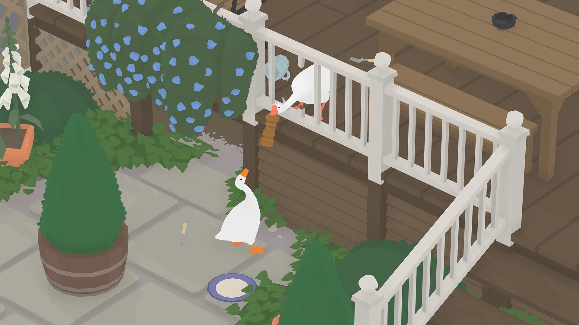 Untitled Goose Game - скриншот игры 3