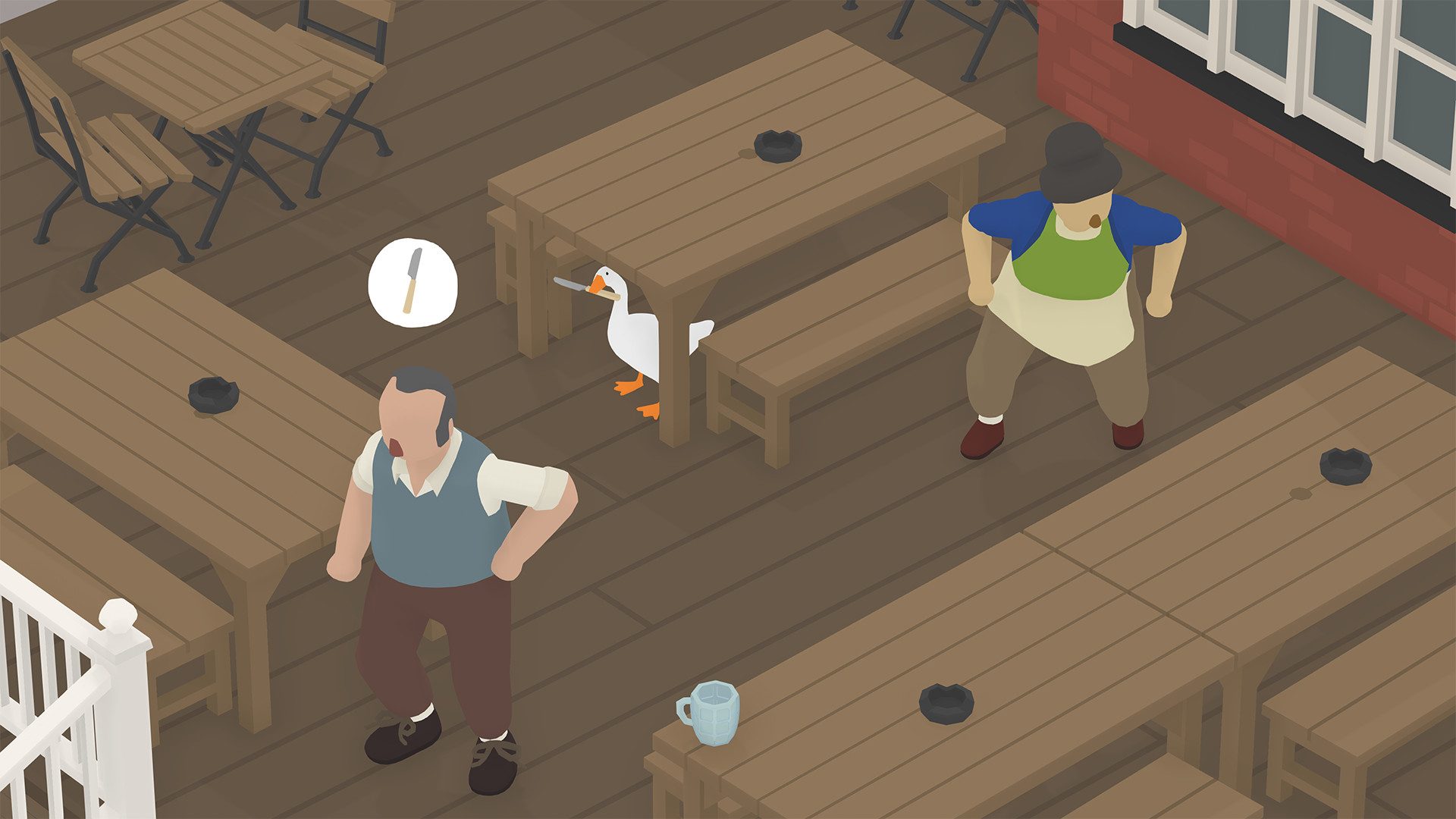 Untitled Goose Game - скриншот игры 5