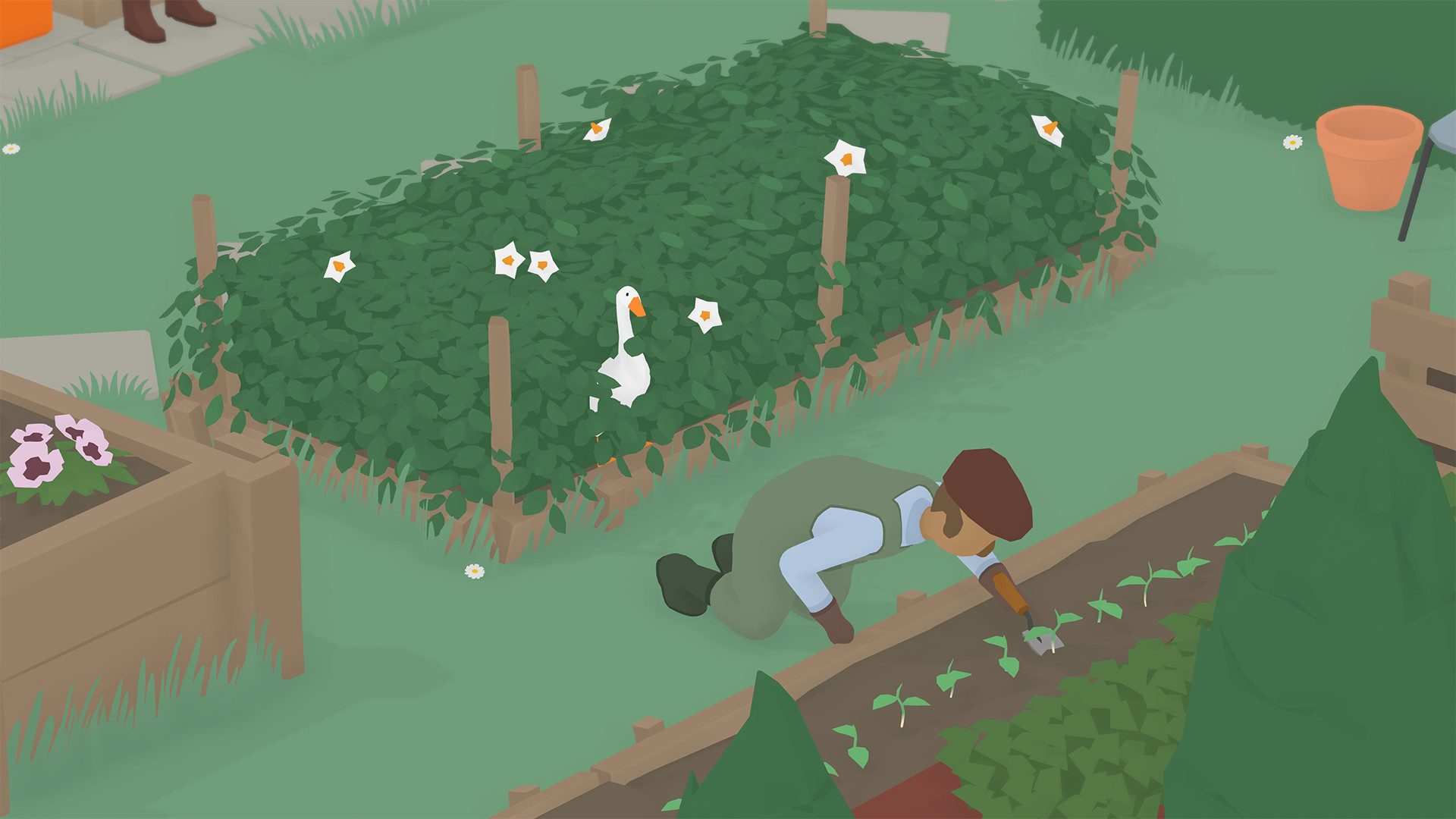 Untitled Goose Game - скриншот игры 6