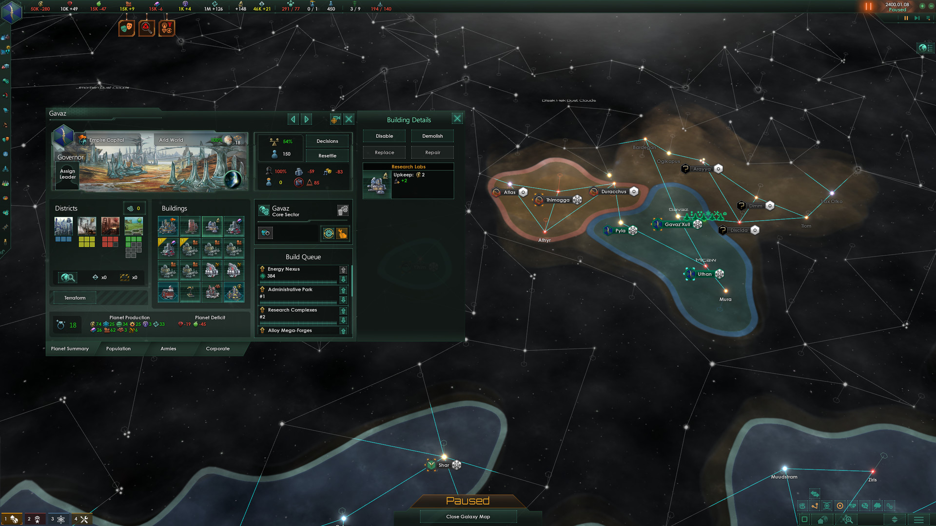 Stellaris - скриншот игры 1